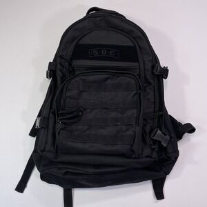 SOG Tactical Backpack Black Chest Waist Strap Hook Loop Outdoor Hunting Hiking